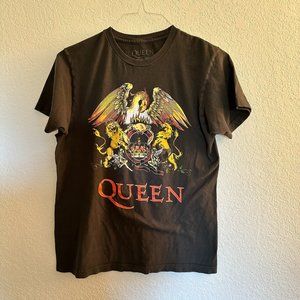 Queen Crest T-shirt Official Band Merch Size Medium